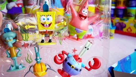 Spongebob Squarepants Play Doh Playdough Toys And Nickelodeon Funny