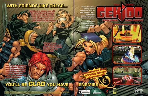 Gekido Urban Fighters Psx Cover