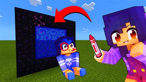 How To Make A Portal To The Aphmau Daycare Dimension In Minecraft
