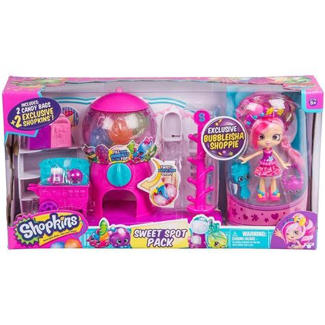 Shopkins Bubbleisha Shoppie Sweet Spot Pack Gumball Playset 2 Exclusive