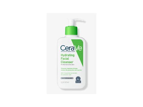 Cerave Hydrating Facial Cleanser Normal To Dry Skin 8 Fl Oz237 Ml