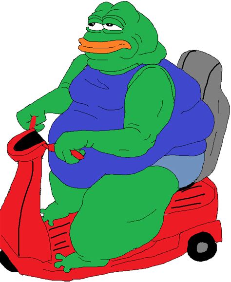 Pepe Scooter Fat Pepe The Frog Know Your Meme