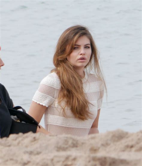 Thylane Blondeau On Set Of A Photoshoot In Cannes Gotceleb