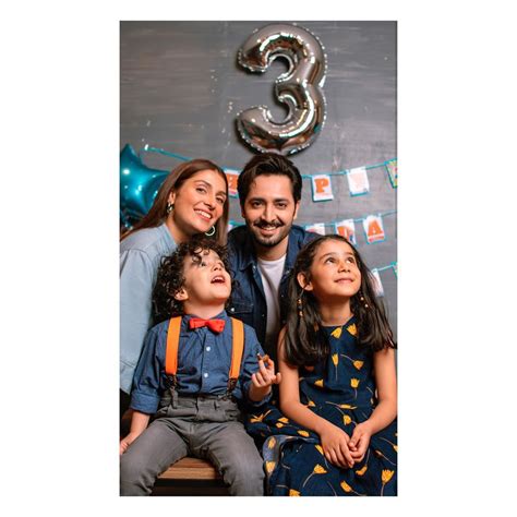 Ayeza Khan And Danish Taimoor Celebrated 3rd Birthday Of Their Son