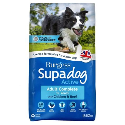 Burgess Supadog Active Dog Food At Burnhills