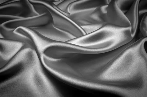Premium Photo Black Silk Texture Luxurious Satin For Abstract