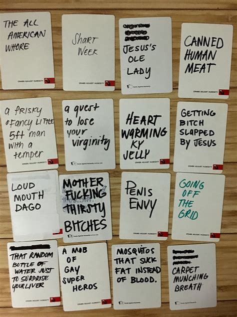 I have provided these documents free of charge for. DIY your own cards against humanity or awesome and ...