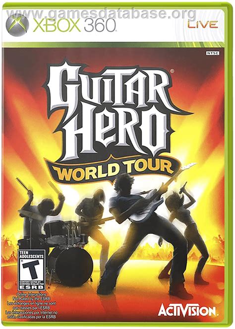 Guitar Hero World Tour Microsoft Xbox 360 Games Database