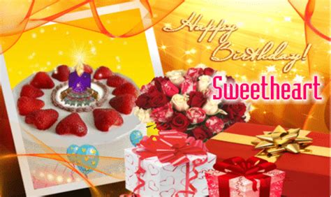 A Birthday Card For Your Sweetheart Free Birthday For Her Ecards 123