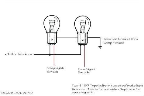 3 Wire Brake Light Turn Signal Wiring Diagram Craftic