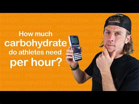 How Much Carbohydrate Do Athletes Need Per Hour YouTube