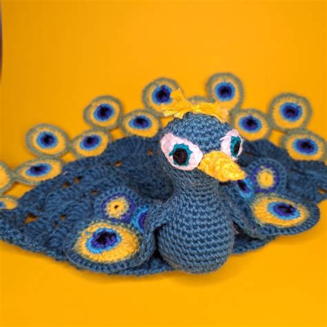 Peacock Stuffed Toy Etsy