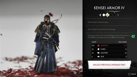 Ghost Of Tsushima How To Unlock Kensei Armor The Six Blades Of