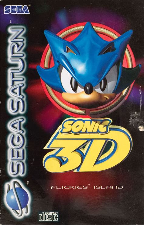 Sonic 3d Blast 1996 Sega Saturn Box Cover Art Mobygames