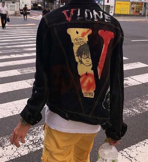 Vlone Jacket In 2021 Vlone Clothing Vlone Logo Cool Outfits