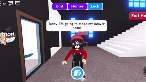 Making A Rideable Neon Beaver On Roblox Adopt Me Youtube