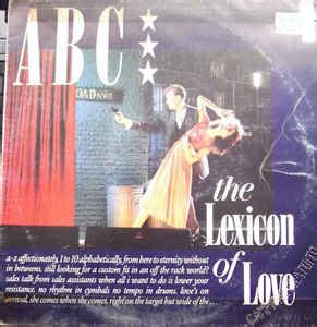Abc The Lexicon Of Love Vinyl Discogs