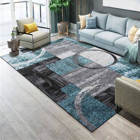 Large Modern Area Rugs For Living Room In Home Floor Carpet Mat