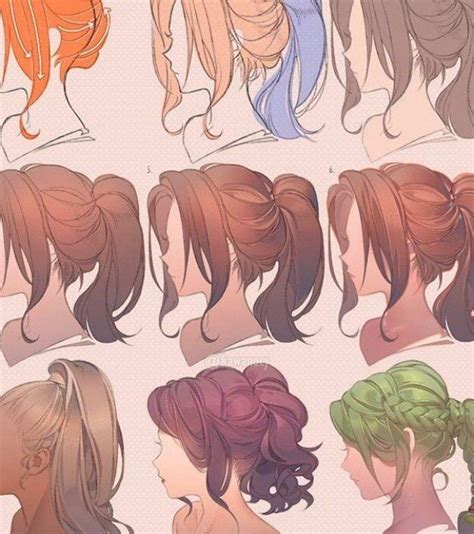 Drawing Hair Art Reference Poses Manga Hair Drawing Hair Tutorial