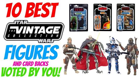10 Best Star Wars The Vintage Collection Figures Voted By You Youtube