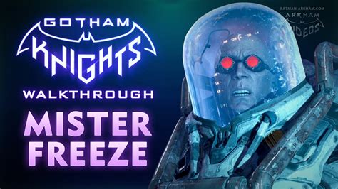 Gotham Knights Mr Freeze Full Mission 4k 60fps Youtube