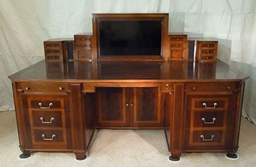 1×2 poplar (for painted cabinet) other hardwood (for stained cabinet). Hidden Office Storage | More Storage & Hidden Screen in ...