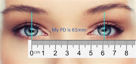 How To Measure Pupillary Distance Pd Vecarestyle Eyewear
