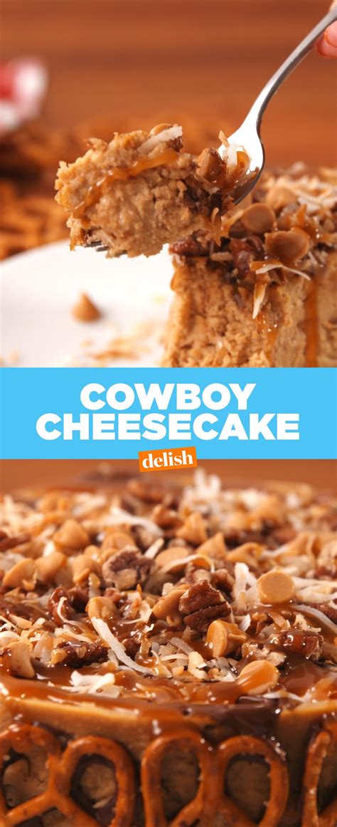 Recipe courtesy of food network kitchen. Cowboy Cheesecake | Recipe | Cheesecake recipes, Food ...
