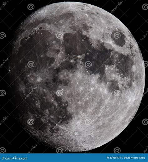The Moon Stock Photo Image Of Crater Glow Monthly 23855976
