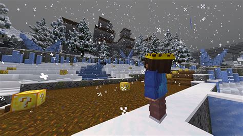 Snowy Lucky Blocks By Waypoint Studios Minecraft Marketplace Map
