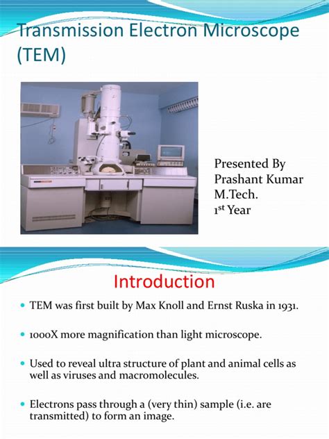 Suggest modification that need to be done on dc motor to increase efficiency of the motor. TRANSMISSION ELECTRON MICROSCOPE.pptx | Transmission ...