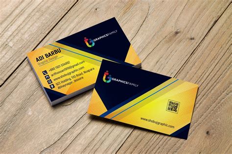 Professional And Modern Business Card Design Template Free