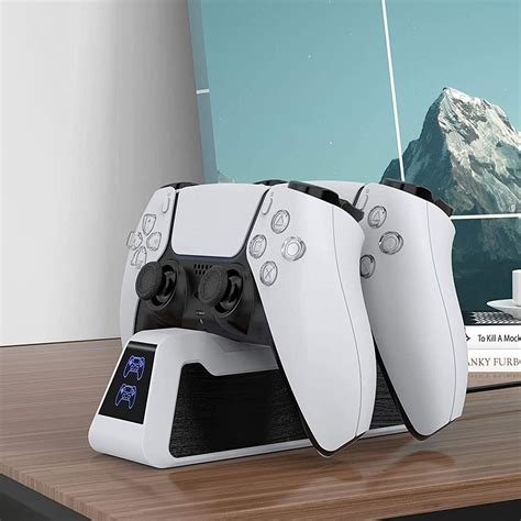 Charger Stand For Ps5 Dualsense Controller Controller Type C Fast Dual