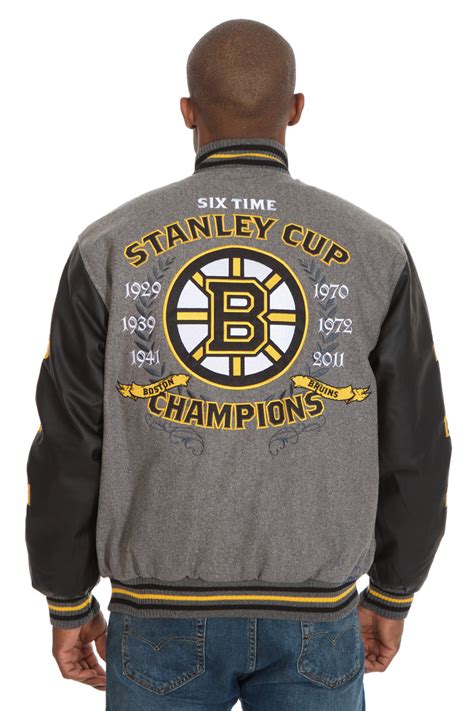 Boston Bruins Reversible Commemorative Jacket Jh Design Group