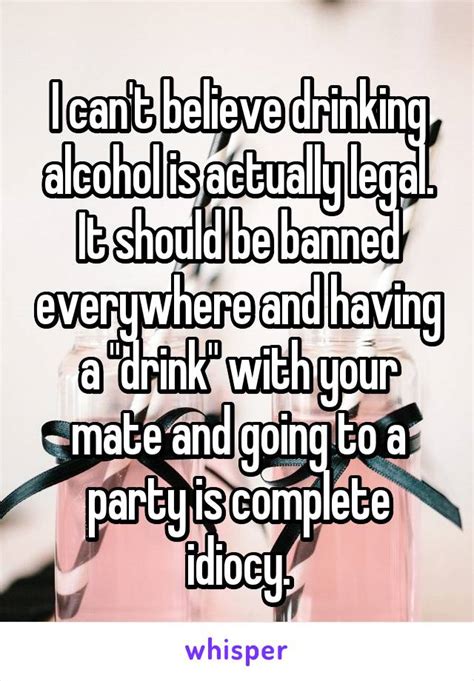 21 reasons why people believe that alcohol should be banned