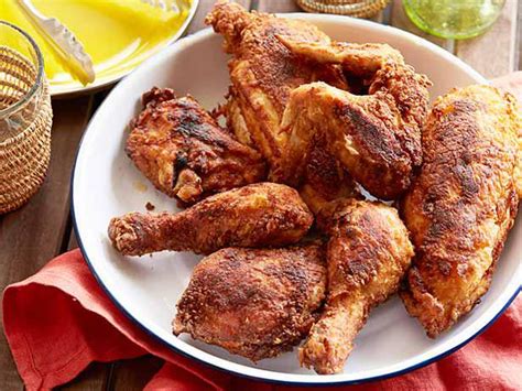 First, add the seasoning of brown sugar, cayenne pepper and garlic as marinade to the the. Fried Chicken Recipe | Alton Brown | Food Network