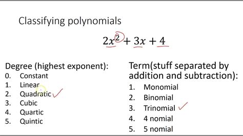 Classifying Polynomials