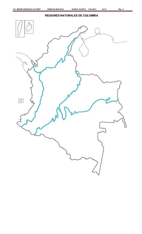 Regiones Naturales De Colombia 3°