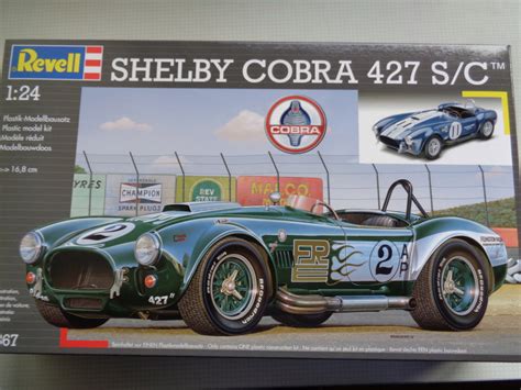 Shelby Ac Cobra 427 Sc Kit Revell 124
