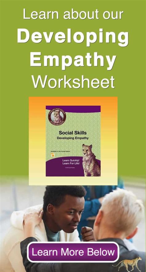 Developing Empathy Worksheets For Middle School Theory Of Mind