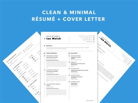 May 11, 2021 · this clean resume template was designed as a single page resume and includes a matching cover letter. Free Simple Sketch Resume Template with Matching Cover Letter