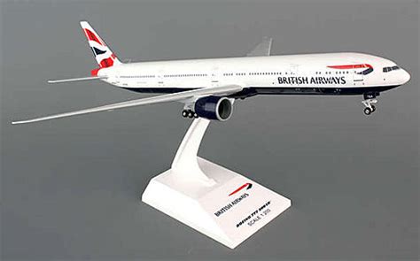 British Airways Boeing 777 300er 1200 Premium Model Airplane