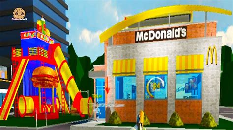 Working At Mcdonalds Fast Food Restaurant Cookie Swirl C Roblox Game