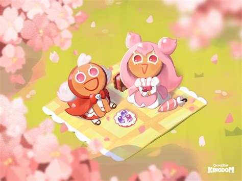 CherryBlossom Pairing Cookie Run Wallpaper 3619365 Zerochan