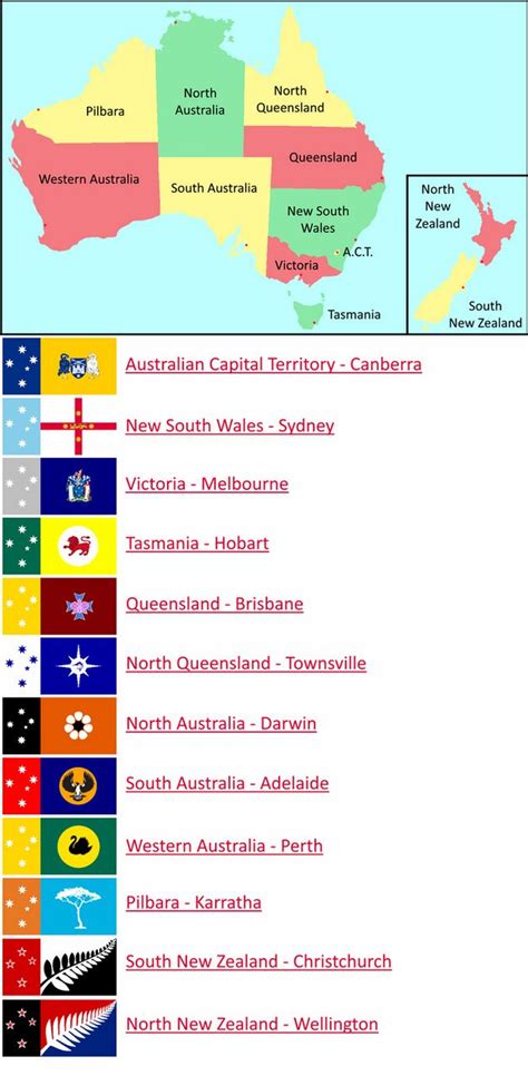 australia and new zealand flag history