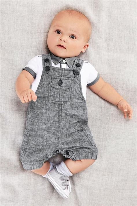 Little Gentleman T Shirt Overalls Set Newborn Outfits Kids Outfits