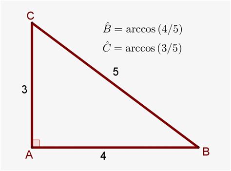 Triângulo 3 4 5 ângulos