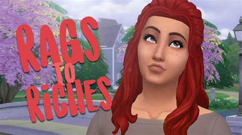Rags To Riches The Sims 4 Create A Sim Youtube