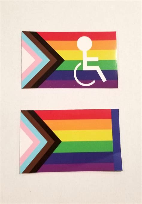 Disability Inclusive Pride Flag Etsy