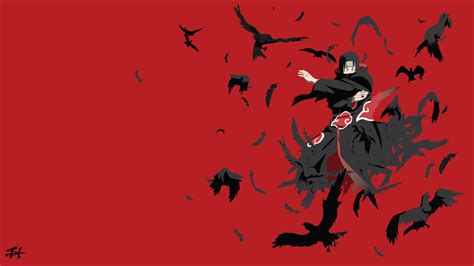 Discover (and save!) your own pins on pinterest Itachi Uchiha (Naruto) Minimalist Wallpaper by slezzy7 on ...